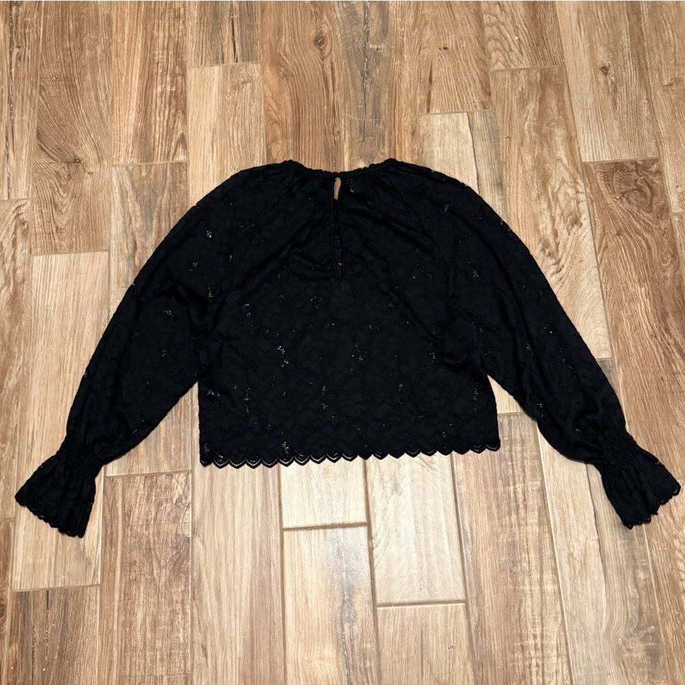 Free People Olivia Lace Blouse - Picture 3 of 4